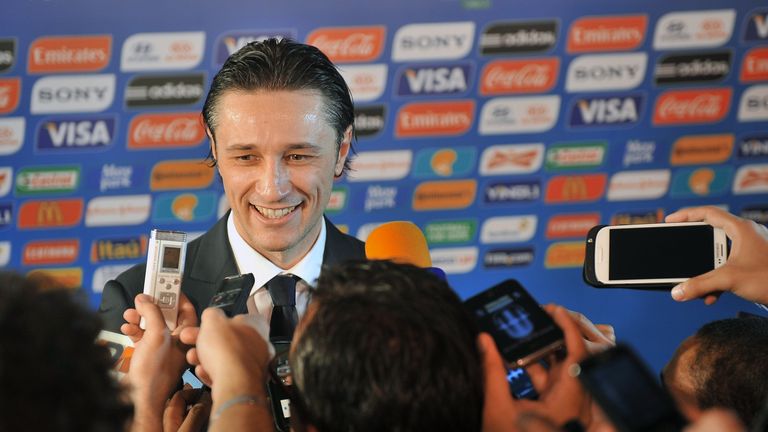 Croatia's coach Niko Kovac 