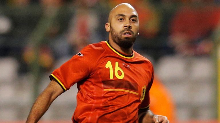 Anthony Vanden Borre of Belgium in action during the International Friendly match between Belgium and Ivory Coast 