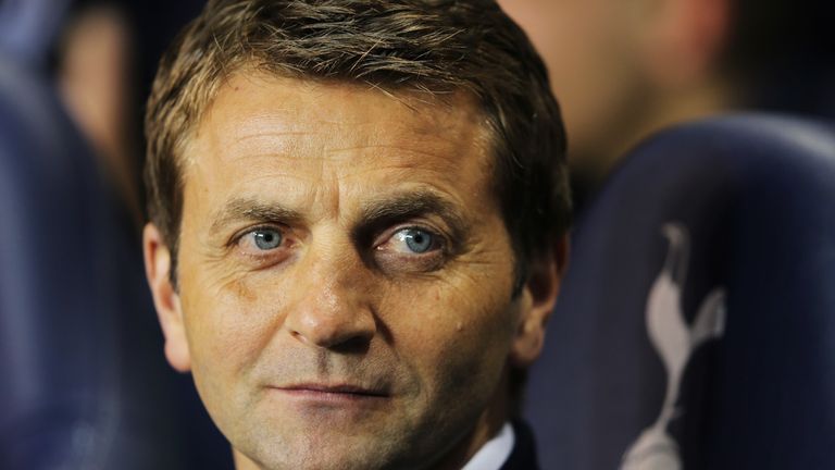 LONDON, ENGLAND - APRIL 07:  Tim Sherwood, manager of Tottenham Hotspur looks on during the Barclays Premier League match between Tottenham Hotspur and Sun