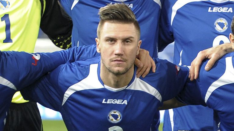 Ermin Bicakic of Bosnian
