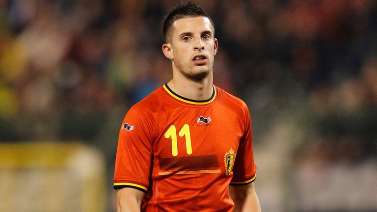Kevin Mirallas of Belgium in action during the International Friendly match between Belgium and Ivory Coast