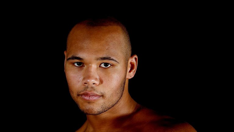 Frazer Clarke during a photo shoot with the British Lionhearts on February 19, 2013 in Sheffield, England. 