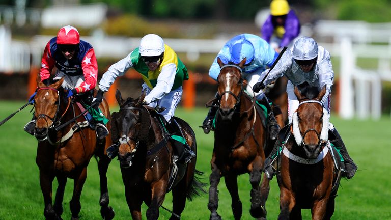 Barry Geraghty riding Hadrian's Approach