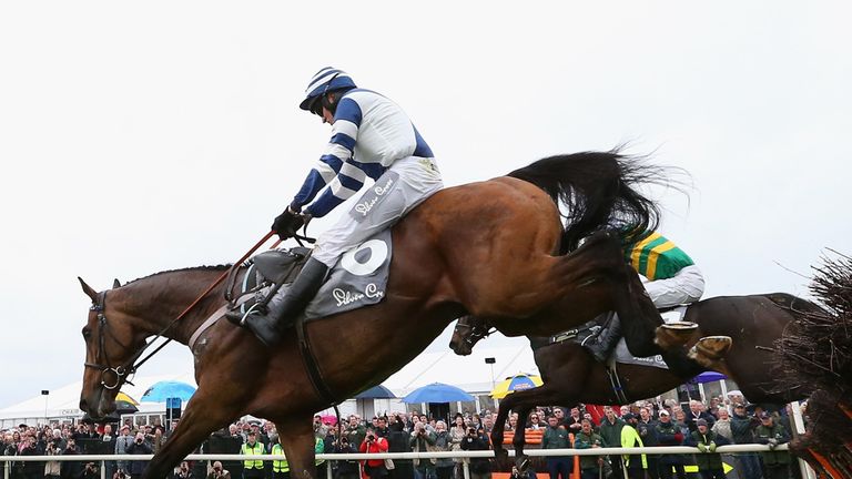 Whisper ridden by Barry Geraghty jumps past At Fishers Cross