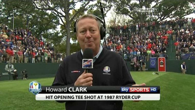 Sky Sports Expert Golf Analyst Howard Clark