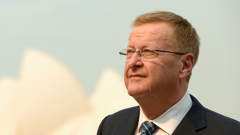 John Coates: The IOC vice president has moved to diffuse tensions.