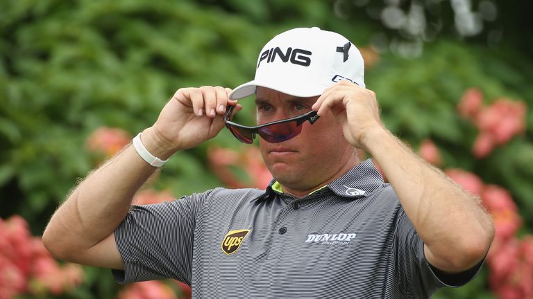 Lee Westwood: Only blemish in his second round came at the 11th hole 