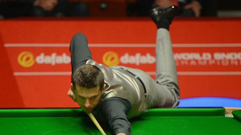 Mark Selby: Came from behind to take a 4-3 lead into the evening session against Barry Hawkins