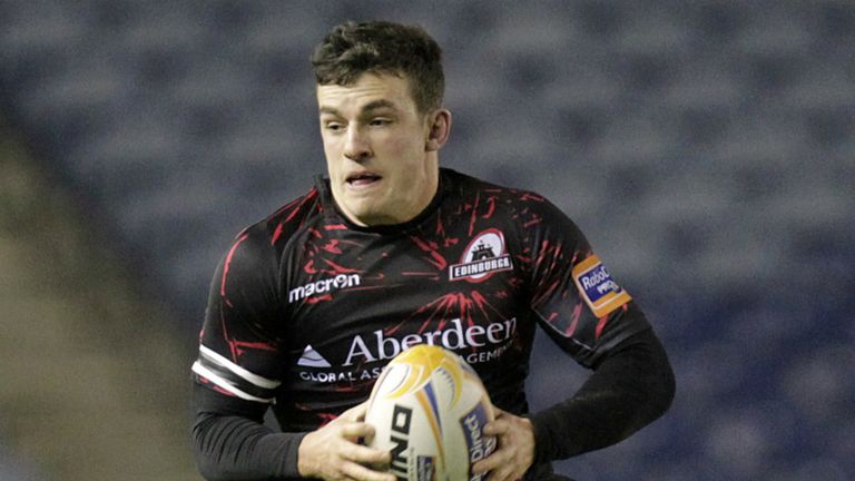 Matt Scott: Scored Edinburgh's only try of the afternoon as they slumped to defeat in Italy