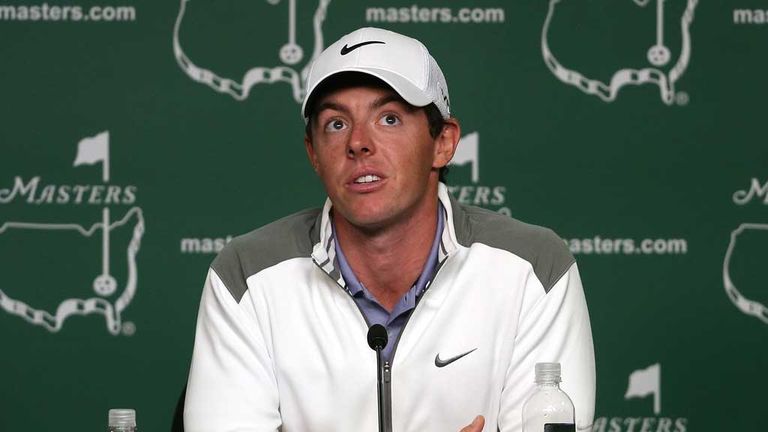 Rory McIlroy: No excuses at Augusta