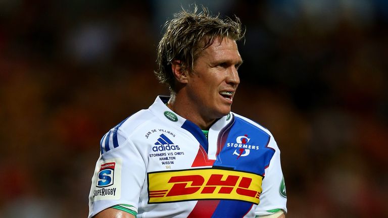 Jean De Villiers: Scored late on for the Stormers in a losing cause