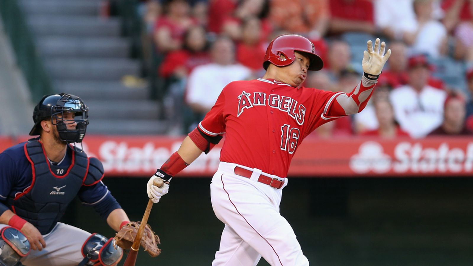 MLB LA Angels beat Texas Rangers in extra innings Sky Sports