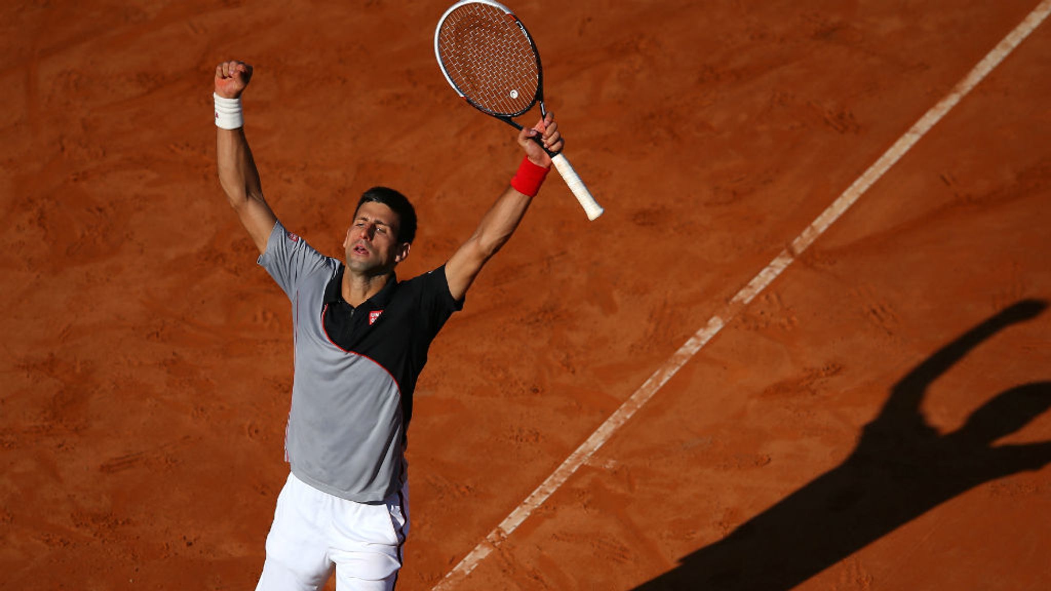 ATP Rome Masters: Novak Djokovic survives Milos Raonic onslaught to ...