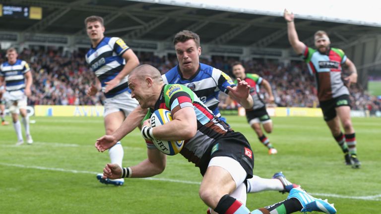 Mike Brown: Harlequins full-back scored early try