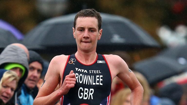  Alistair Brownlee of Great Britain in action during the PruHealth ITU World Triathlon Grand Final London at Hyde Park