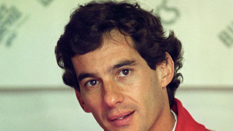 File photo dated 10/07/1993 of Ayrton Senna.