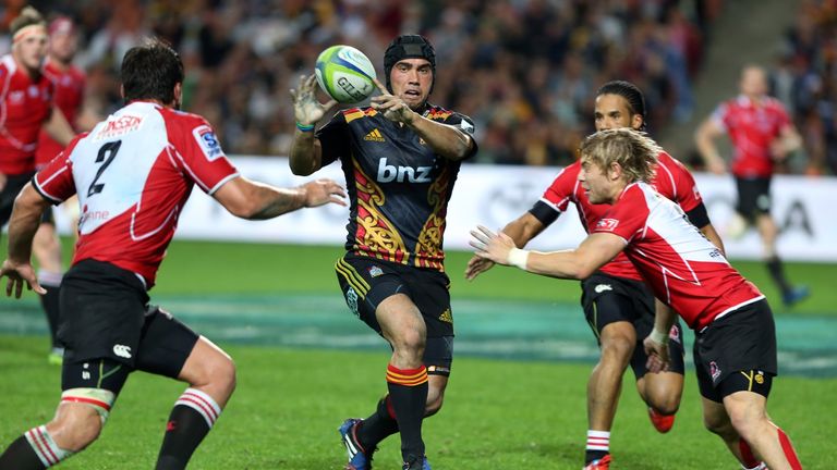 Charlie Ngatai (C): Went over for the Chiefs during comfortable win over the Lions