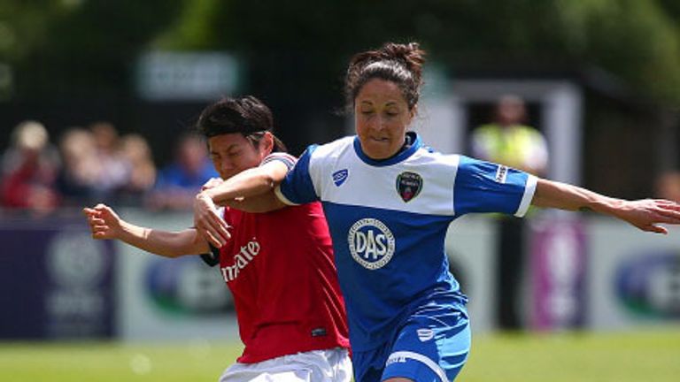 Laura Del Rio of Bristol Academy Ladies.