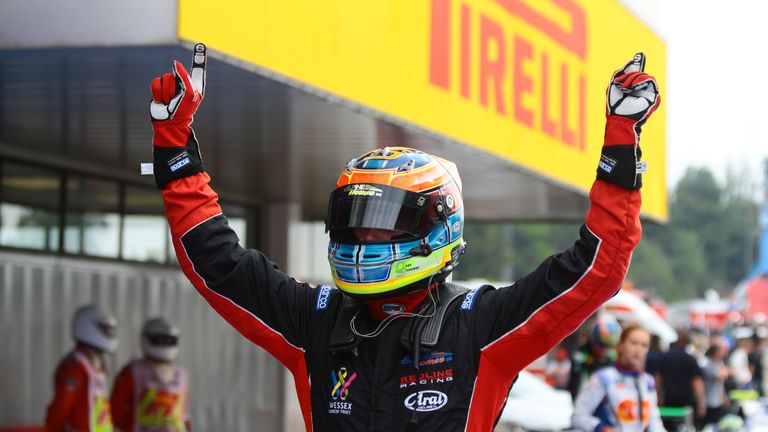 Dean Stoneman: Took victory in Spain (GP3 Series Media)