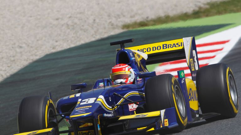 Felipe Nasr: Finally took a GP2 win