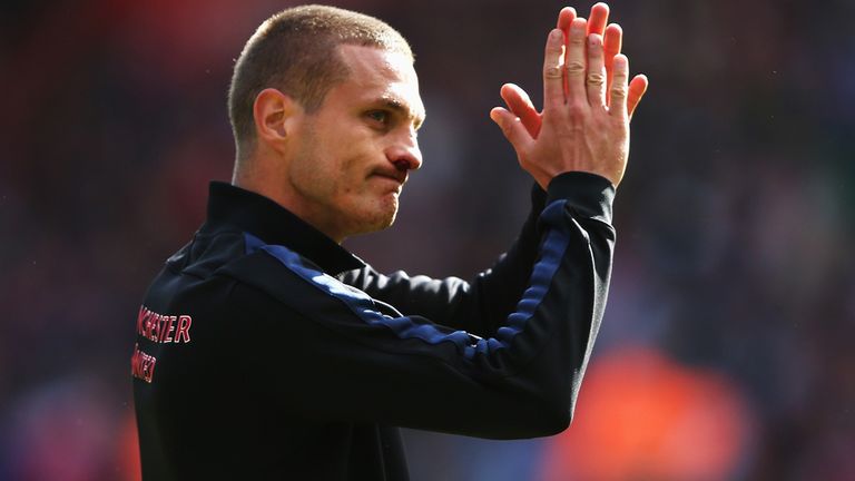 Nemanja Vidic of Manchester United 