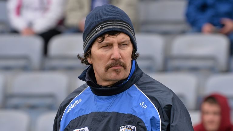 Laois manager Seamus Plunkett GAA