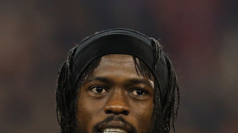 Gervinho of Ivory Coast looks on prior to the International Friendly match between Belgium and Ivory Coast in 2014