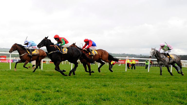Barry Geraghty riding God's Own at Punchestown