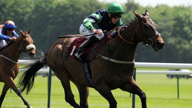 Dubai Hills ridden by Daniel Tudhope wins the haydock-park.co.uk Handicap Stakes