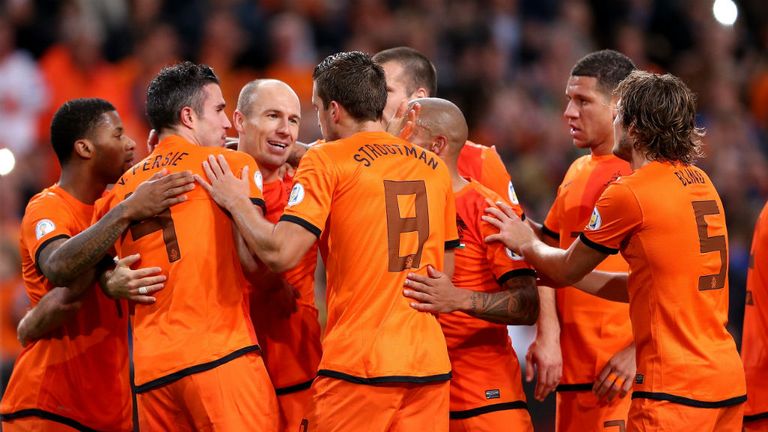 Holland World Cup celebration