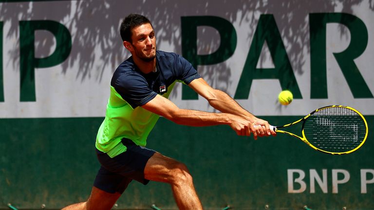 James Ward: Ended Britain's 41-year wait for a male qualifier at the French Open
