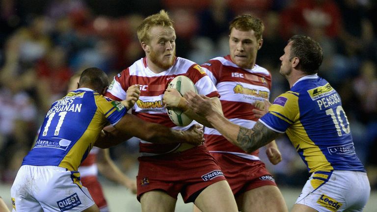 Dom Crosby Wigan Warriors Leeds Rhinos