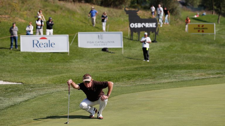 Miguel Angel Jimenez during Day 3 of the Open de Espana at PGA Catalunya Resort