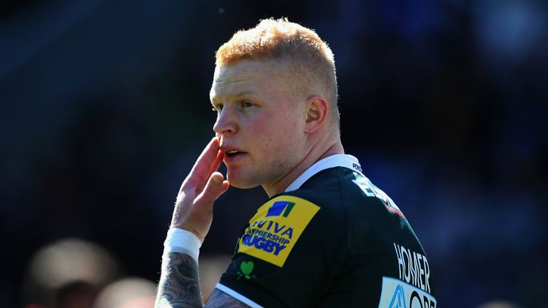 Tom Homer: Makes his 100th appearance for London Irish