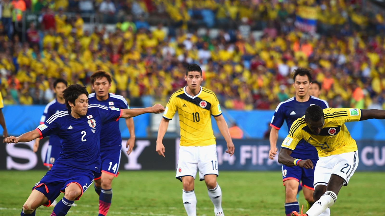 Japan 1 4 Colombia Match Report & Highlights