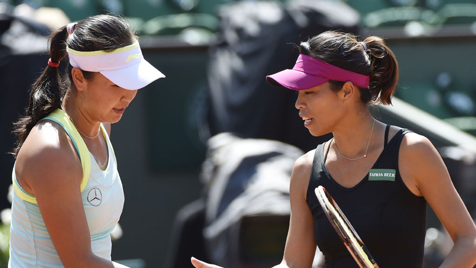 French Open Peng Shuai & Hsieh SuWei win women's doubles title