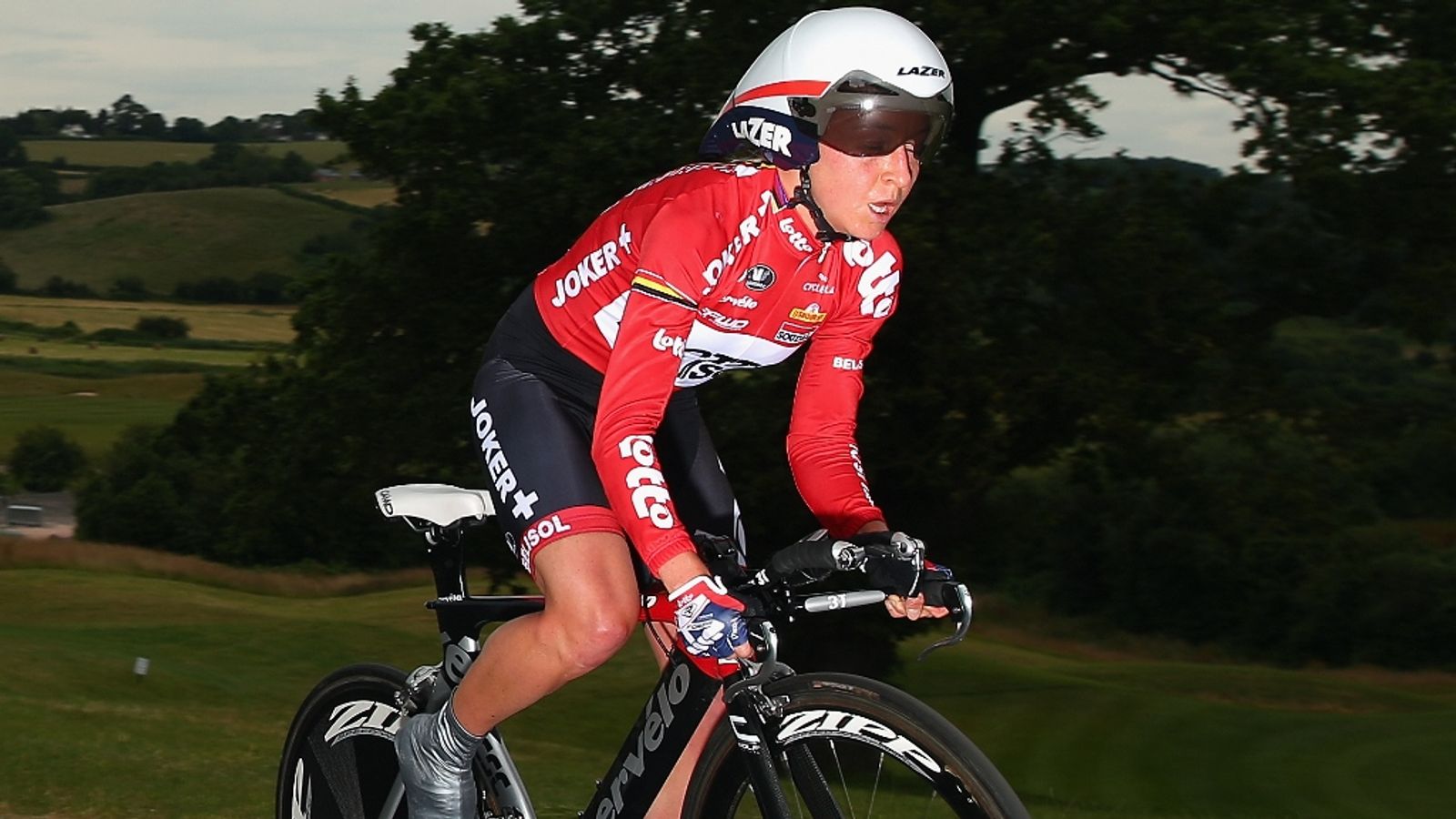 Britain's Emma Pooley takes solo victory on stage six of women's Giro d ...