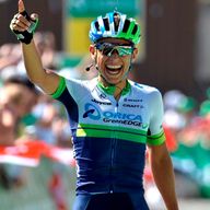 Johan Esteban Chaves climbed to his second win of the season