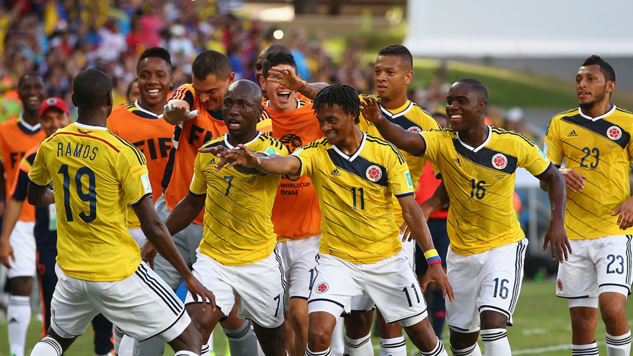 Colombia 2014 World Cup squad: the 23 chosen by José Pékerman
