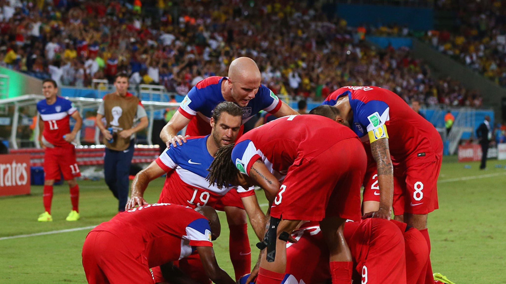 Clint Dempsey Goal 43', Ghana vs USA