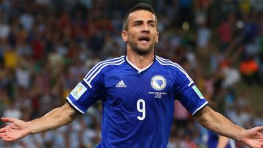 Image of Vedad Ibisevic: Attracting interest from England and Turkey