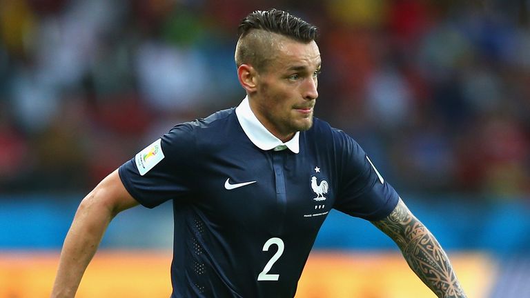 Mathieu Debuchy of France 