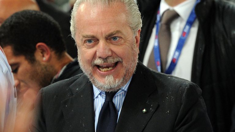 Napoli owner Aurelio De Laurentiis calls for players to be ...