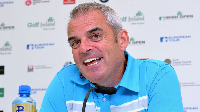 Paul McGinley: Injury concern for Ryder Cup captain