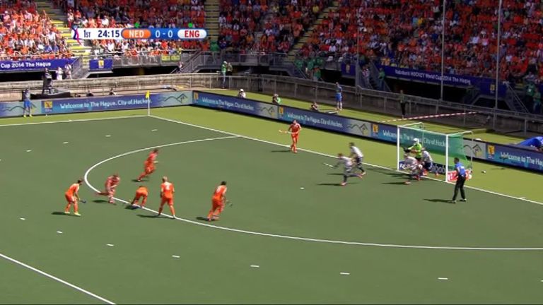 Netherlands Men v England Men - Match Highlights