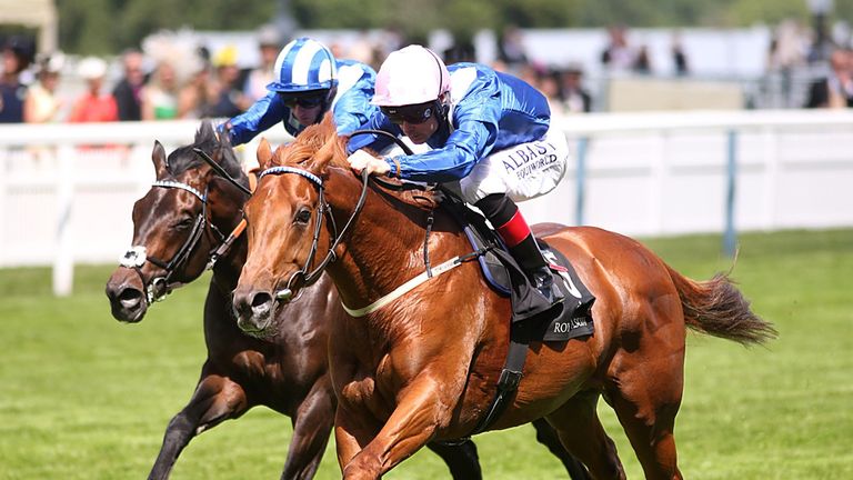 Mustajeeb and Muwaary give Hamdan Al Maktoum a Jersey Stakes one-two