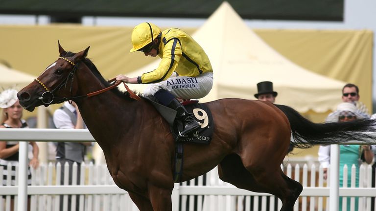 Onto the feature race and Rizeena wins the Coronation Stakes under Ryan Moore