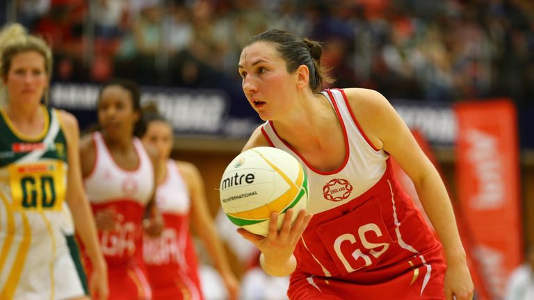 Rachel Dunn: could she partner Helen Housby in the shooting circle for England?