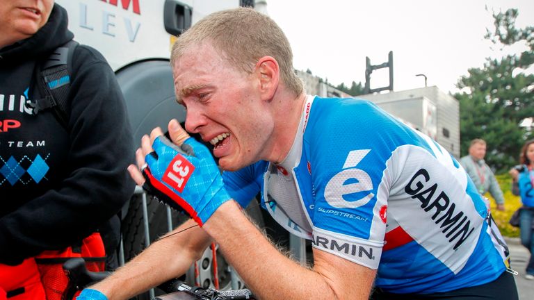 Andrew Talansky eighth stage of the Criterium du Dauphine 