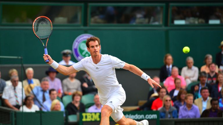 Andy Murray. Wimbledon 2014.